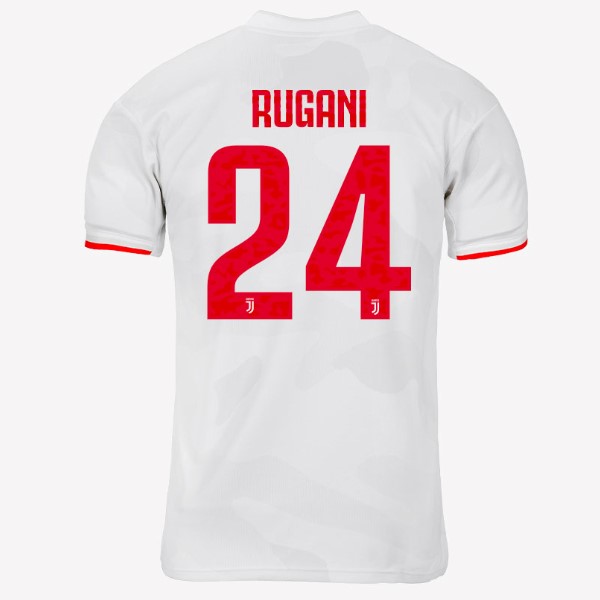 Camiseta Juventus NO.24 Rugani 2ª 2019-2020 Gris Blanco